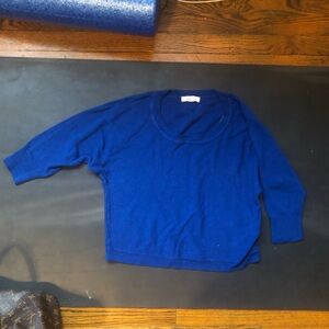 Foreber21 cropped bottom & sleeve knitted top